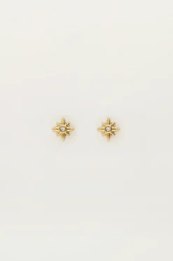 My Jewellery Boucles D'oreilles Puces étoile Polaire Avec Strass Online
