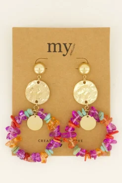 My Jewellery Boucles D'oreilles Rondes à Perles Clearance