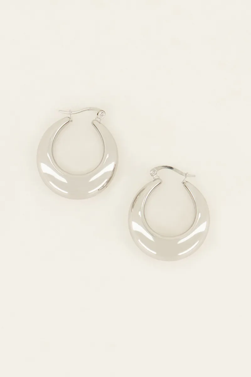 My Jewellery Boucles D’oreilles 70’s Brillantes Fashion