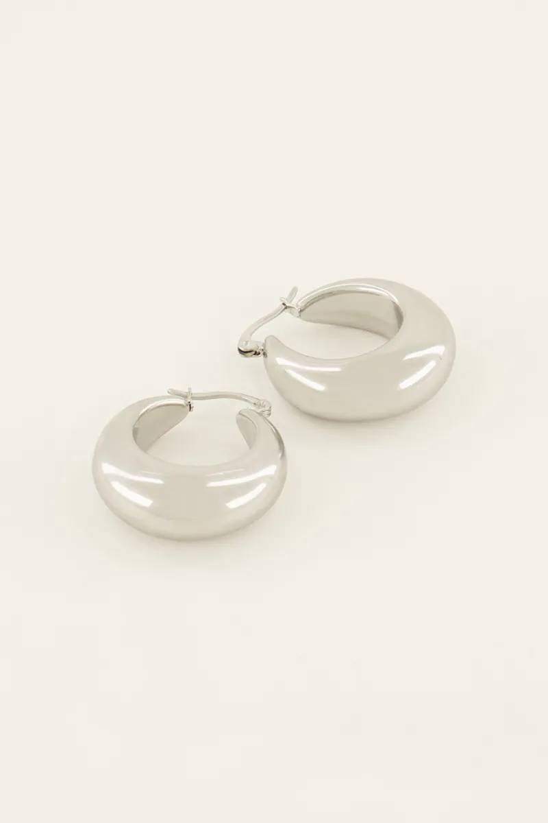 My Jewellery Boucles D’oreilles 70’s Brillantes Fashion