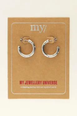 My Jewellery Boucles D'oreilles Serties De Pierres Universe Best