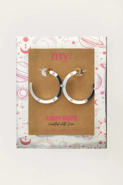 My Jewellery Boucles D'oreilles Starry Avec Strass Sale