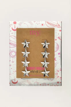 My Jewellery Boucles D'oreilles Starry Avec étoiles Discount