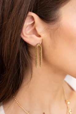 My Jewellery Boucles D'oreilles Starry Avec Cordons Hot