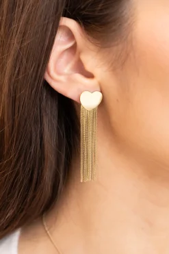 My Jewellery Boucles D'oreilles Starry Avec Cœur Et Cordons Clearance