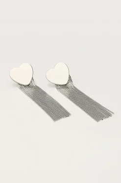My Jewellery Boucles D'oreilles Starry Avec Cœur Et Cordons Clearance