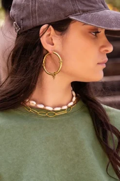 My Jewellery Boucles D’oreilles Swirl Avec Structure Best