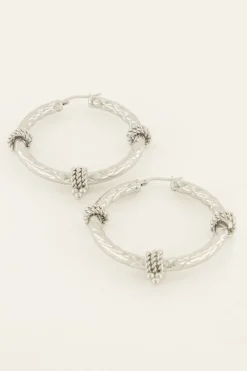 My Jewellery Boucles D’oreilles Swirl Avec Structure Best