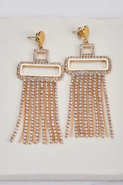 My Jewellery Boucles D'oreilles Tendance Avec Strass Outlet