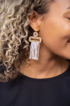 My Jewellery Boucles D’oreilles Tendance Avec Perles Hot