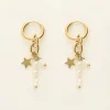 My Jewellery Boucles D’oreilles étoile Et Perles Clearance