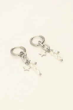 My Jewellery Boucles D’oreilles étoile Et Perles Clearance