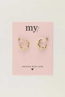 My Jewellery Boucles D’oreilles Torsadées Clearance