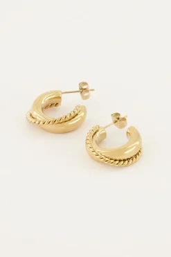 My Jewellery Boucles D’oreilles Torsadées Sale
