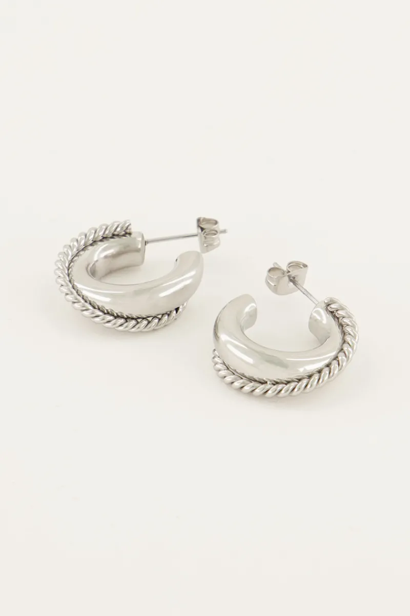 My Jewellery Boucles D’oreilles Torsadées Sale