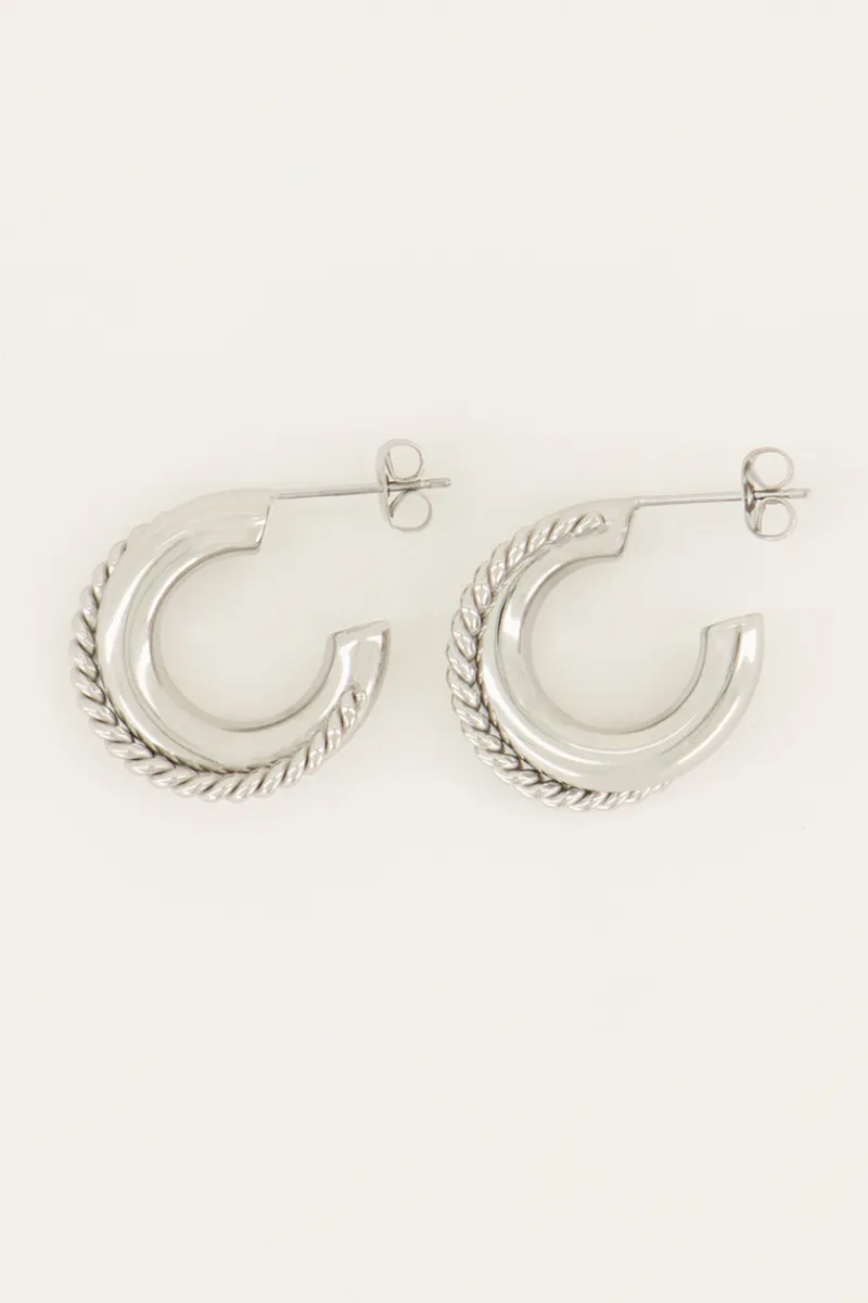 My Jewellery Boucles D’oreilles Torsadées Sale