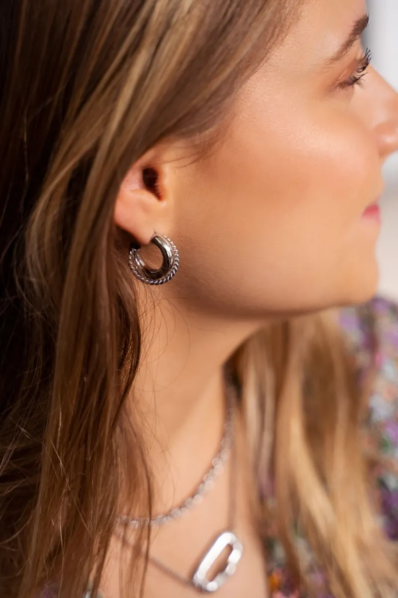 My Jewellery Boucles D’oreilles Torsadées Sale