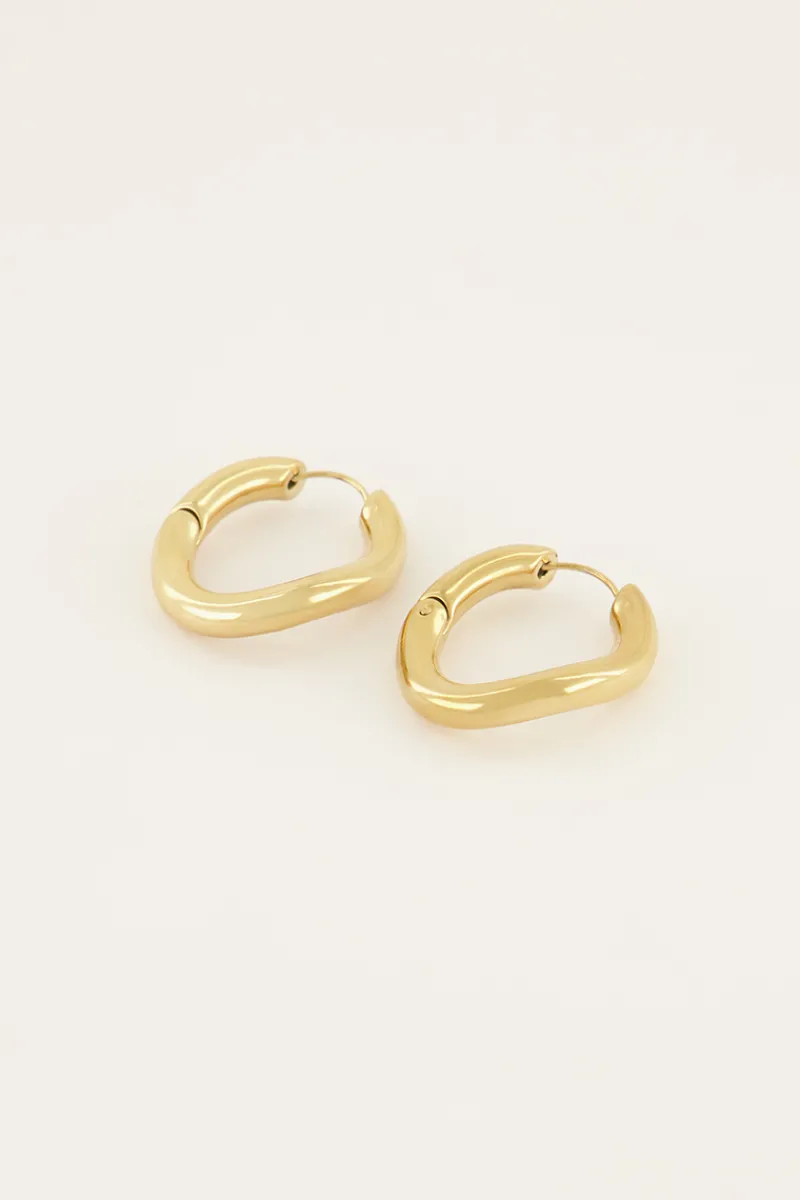 My Jewellery Boucles D’oreilles Torsadées Clearance