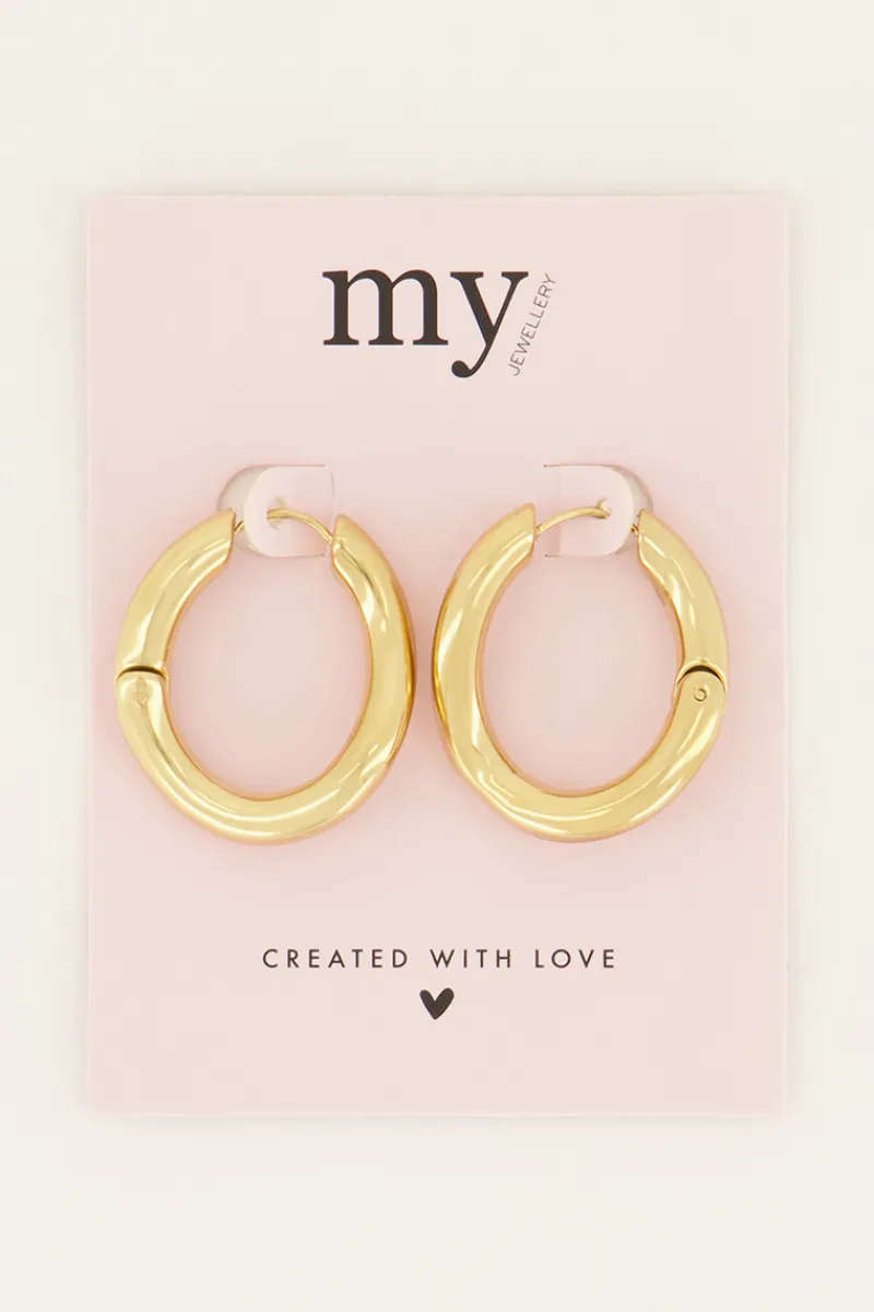 My Jewellery Boucles D’oreilles Torsadées Clearance