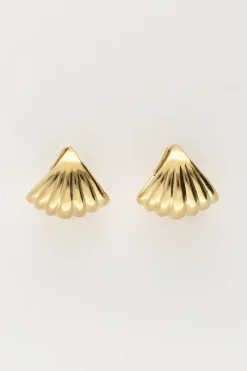 My Jewellery Boucles D'oreilles Triangulaires à Rayures Sale