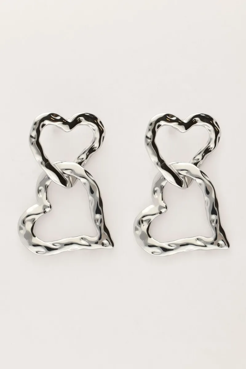 My Jewellery Boucles D'oreilles Vintage Avec Cœurs Online