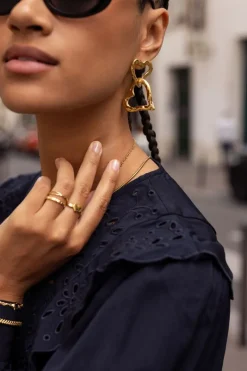 My Jewellery Boucles D'oreilles Vintage Avec Cœurs Online