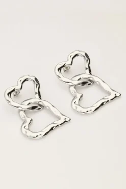 My Jewellery Boucles D'oreilles Vintage Avec Cœurs Online