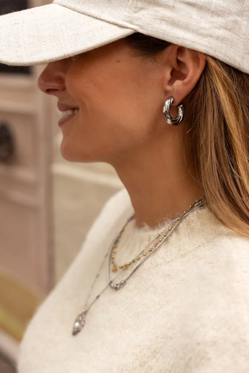 My Jewellery Boucles D'oreilles Vintage Petites Torsades New