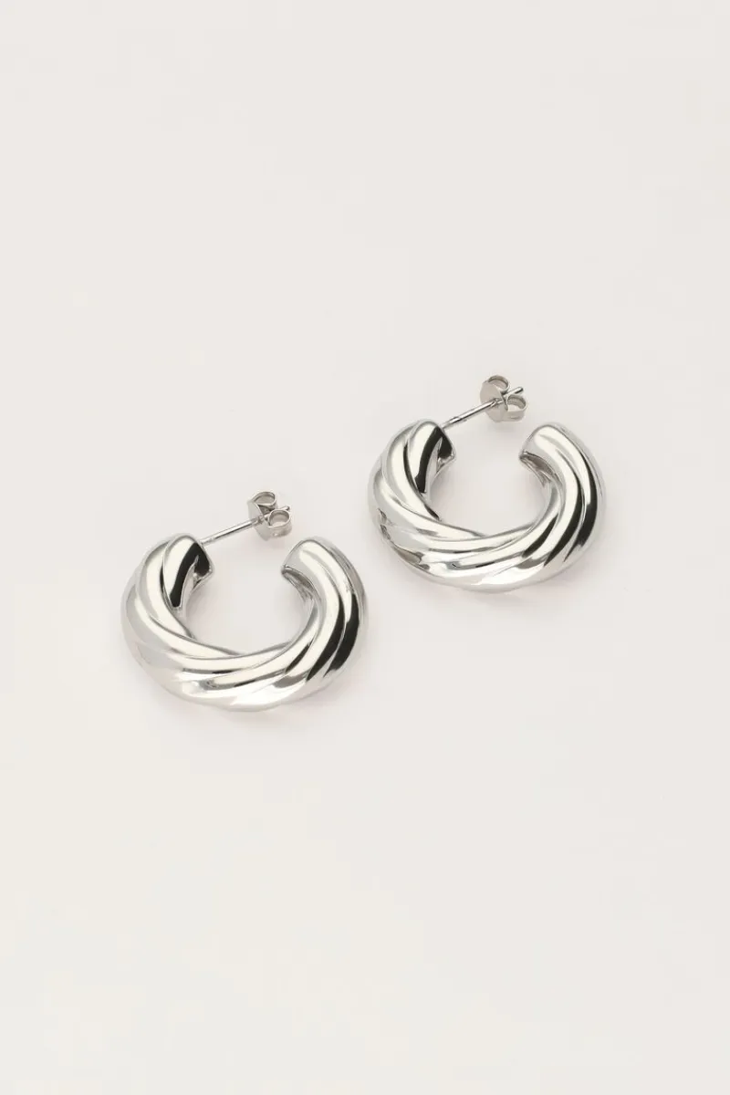 My Jewellery Boucles D'oreilles Vintage Petites Torsades New