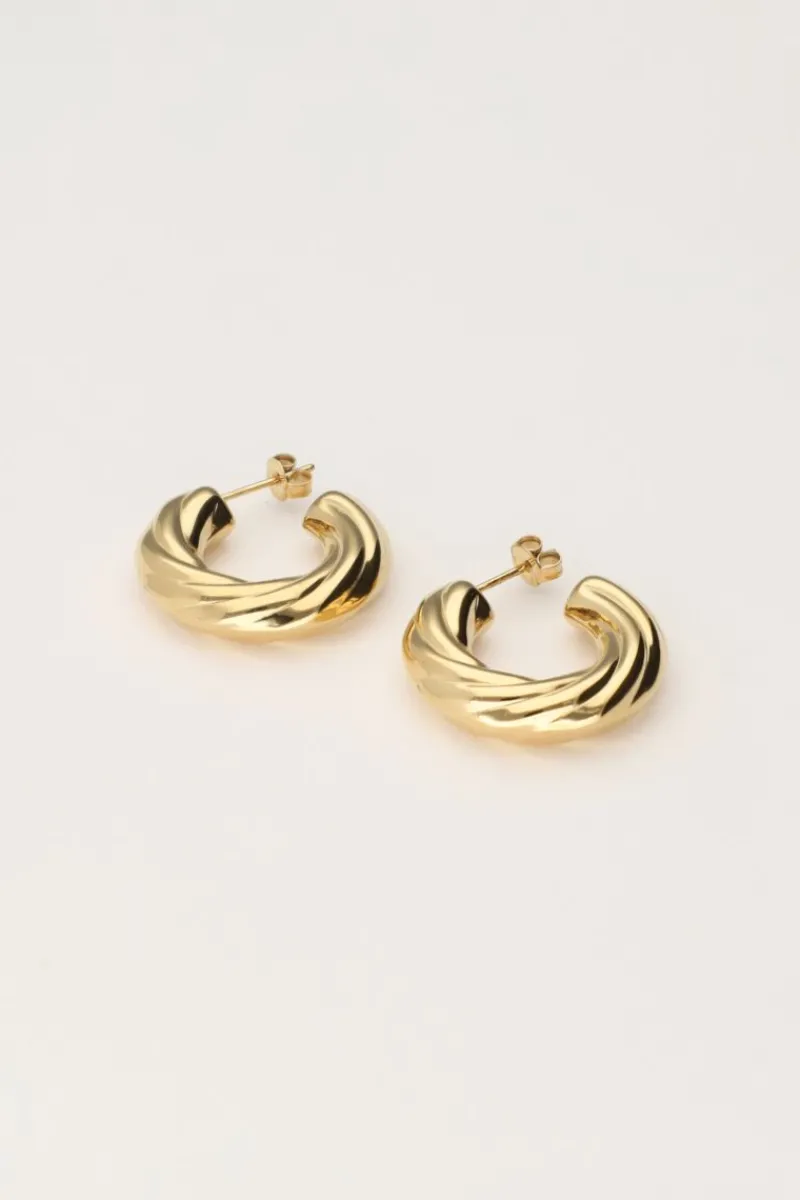 My Jewellery Boucles D'oreilles Vintage Petites Torsades New