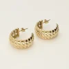 My Jewellery Boucles D'oreilles Vintage Avec Cœurs Best