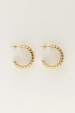My Jewellery Boucles D'oreilles Vintage Avec Cœurs Best