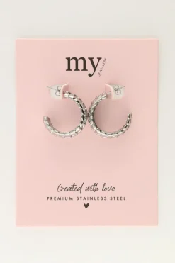 My Jewellery Boucles D'oreilles Vintage Avec Cœurs Best
