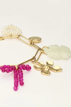 My Jewellery Bracelet à Charms Avec Liens Et Fleurs Multicolores Best