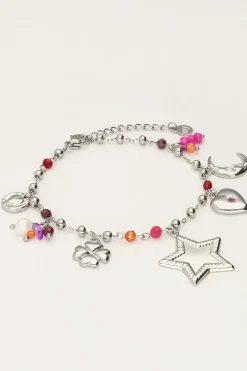 My Jewellery Bracelet à Charms Starry Avec étoile Et Perles Sale