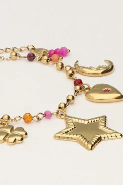 My Jewellery Bracelet à Charms Starry Avec étoile Et Perles Sale