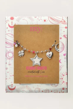 My Jewellery Bracelet à Charms Starry Avec étoile Et Perles Sale
