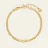 My Jewellery Bracelet à Maillon Plat Et étoile Online