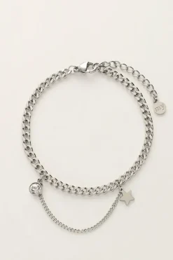 My Jewellery Bracelet à Maillons Avec Strass Et étoile Fashion