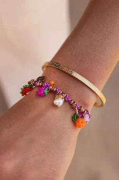 My Jewellery Bracelet Art En Cordon Violet Tutti Frutti Clearance