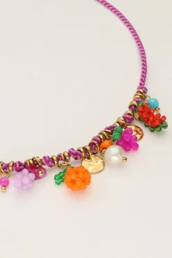 My Jewellery Bracelet Art En Cordon Violet Tutti Frutti Clearance