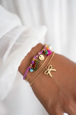 My Jewellery Bracelet Art En Cordon Violet Tutti Frutti Clearance