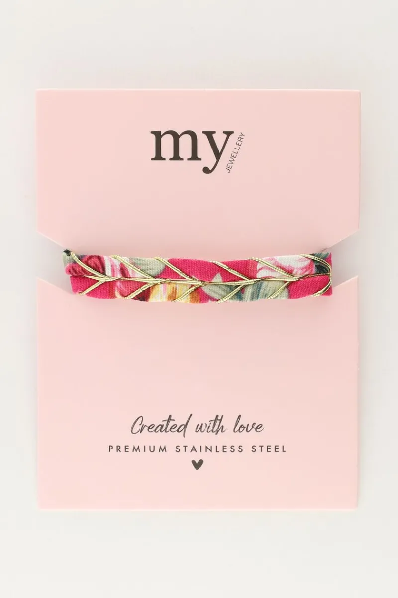 My Jewellery Bracelet Art Rose Tressé Clearance
