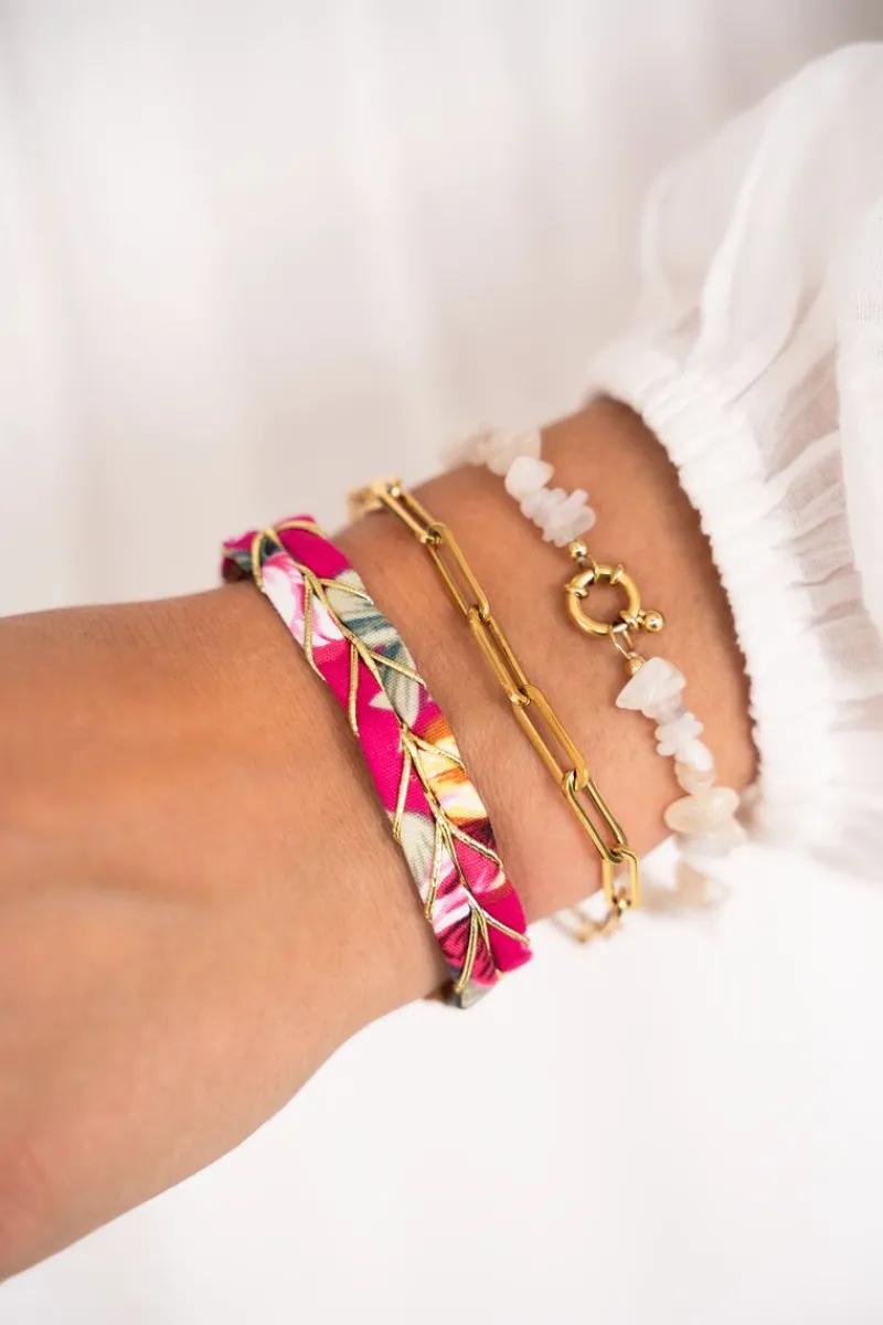 My Jewellery Bracelet Art Rose Tressé Clearance