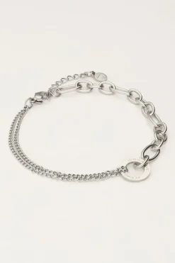 My Jewellery Bracelet Avec Différents Maillons ''Love'' Best