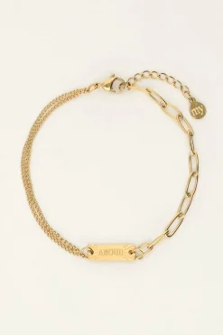 My Jewellery Bracelet Avec Différents Maillons Amour Online