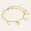My Jewellery Bracelet Avec Lettres Love Et Strass Hot