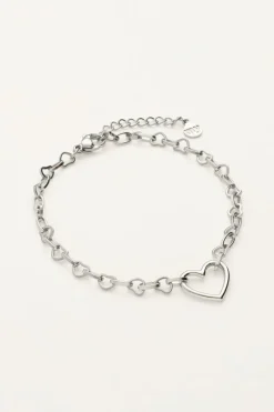 My Jewellery Bracelet Avec Petit Pendentif Cœur Ouvert Online