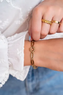 My Jewellery Bracelet Chaîne Iconic Avec Grand Fermoir Discount
