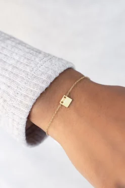 My Jewellery Bracelet Chaîne Médaillon Carré Sale